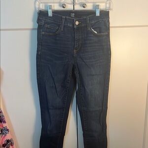 GAP Women's Dark Blue Jeans
